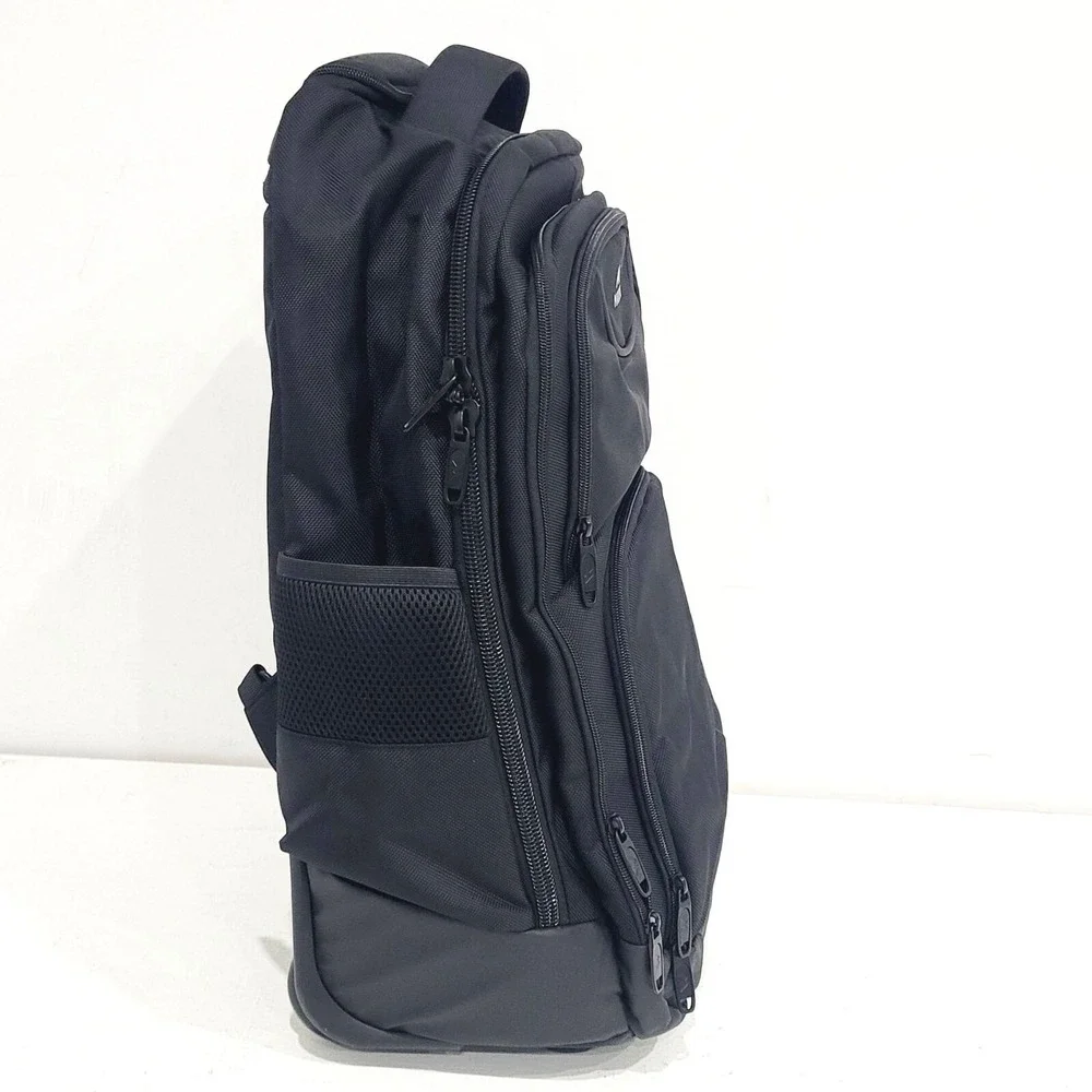 MATEIN Wheels Backpack 18 inch Rolling Travel Suitcase Computer Laptop Bag Black